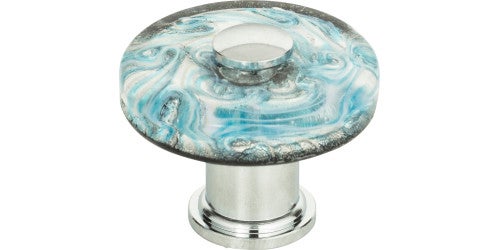 Galaxy Glass Round Knob