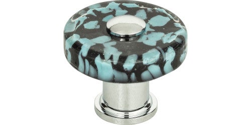 Marine Glass Round Knob